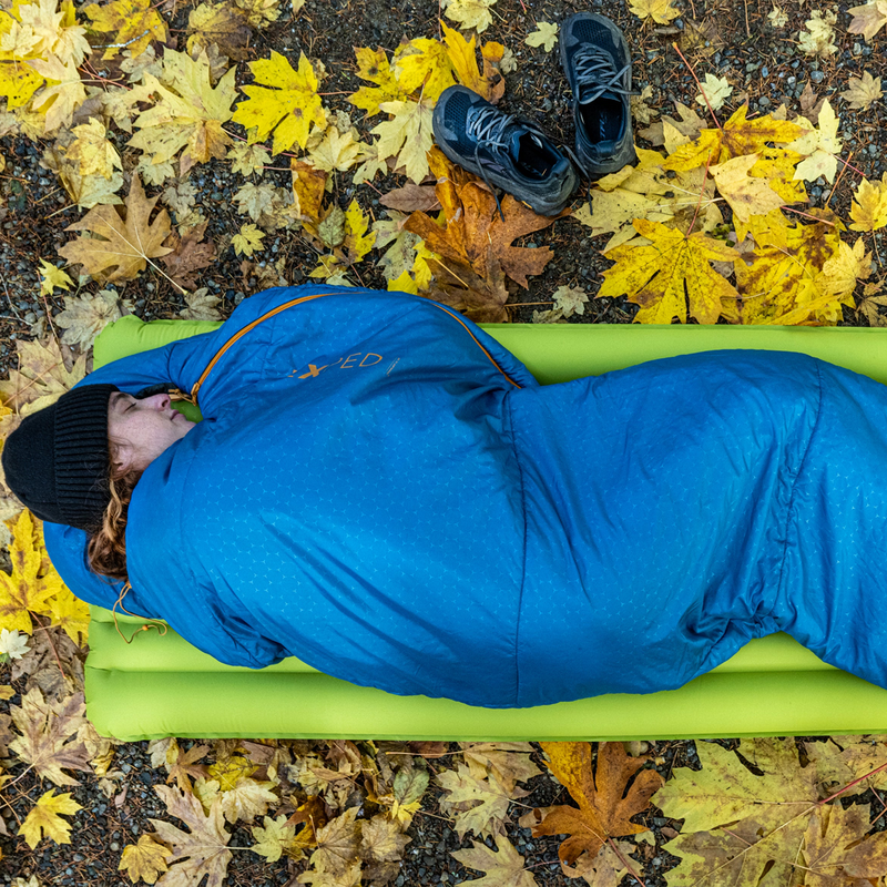 Deepsleep 5C / 45F Left Zipper, Exped Deepsleep 0C / 30F Left Zip Lifestyle Side Sleeping