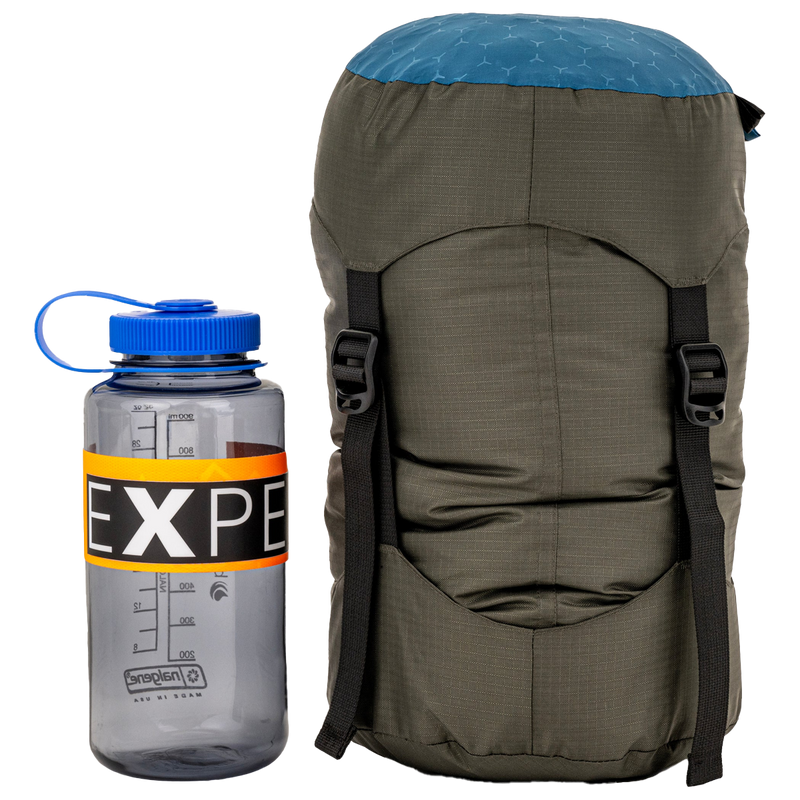 Deepsleep 5C / 45F Left Zipper, Exped Deepsleep 0C / 30F Left Zip Packed Size