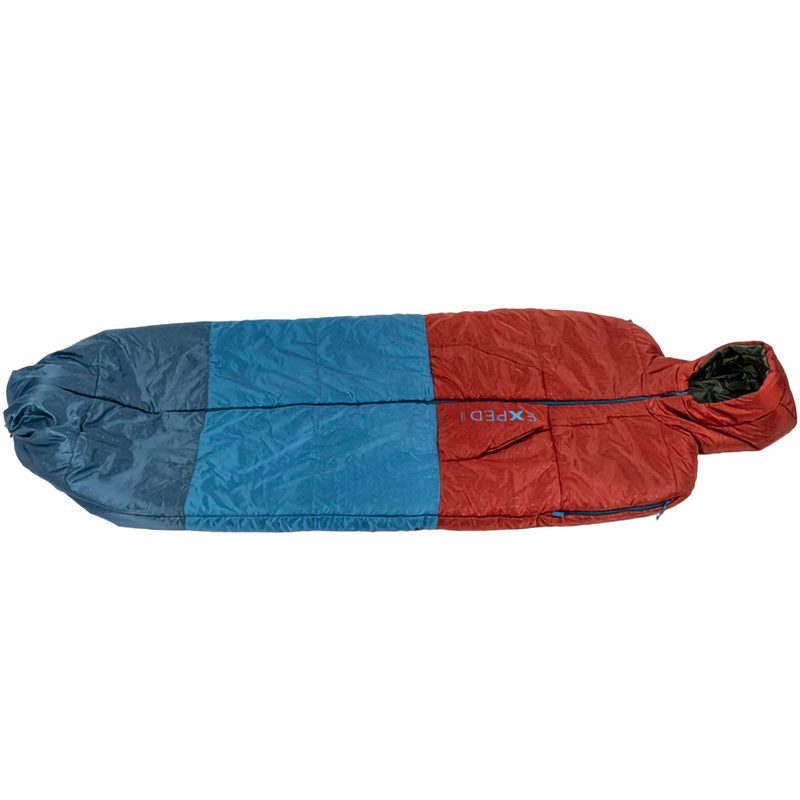 Dreamwalker, Exped Dreamwalker in Burgundy laying flat