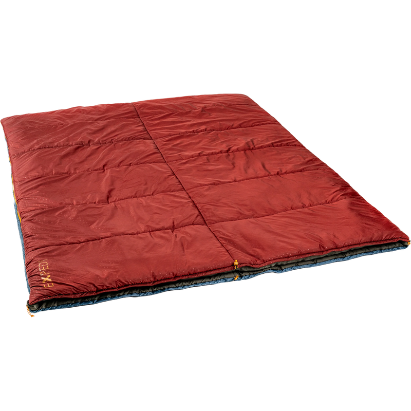 Megasleep Duo, Exped Megasleep Duo burgundy side