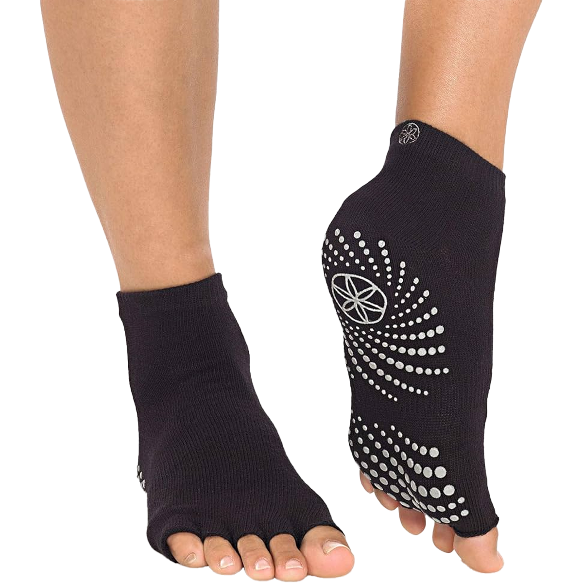 Grippy Toeless Yoga Socks 2-PK alternate view