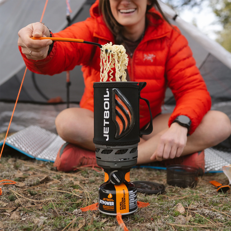 Flash 1.0L, Jetboil Flash 1.0L with food
