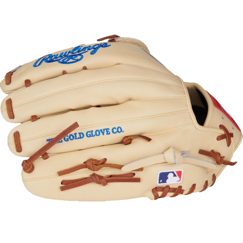 Heart of the Hide Outfield 12.75" Pro H-Web, Rawlings Heart of the Hide Outfield 12.75" Pro H-Web back of hand