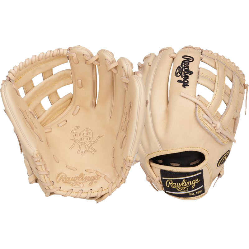 Kris Bryant Heart of the Hide 12.25" Pro H-Web, Rawlings Kris Bryant Heart of the Hide 12.25" Pro H-Web front and back