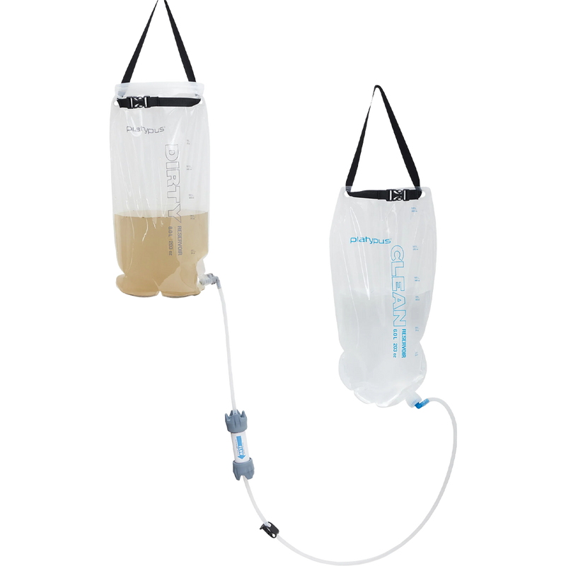 GravityWorks System 6 L, Platypus GravityWorks System 6L Filtering