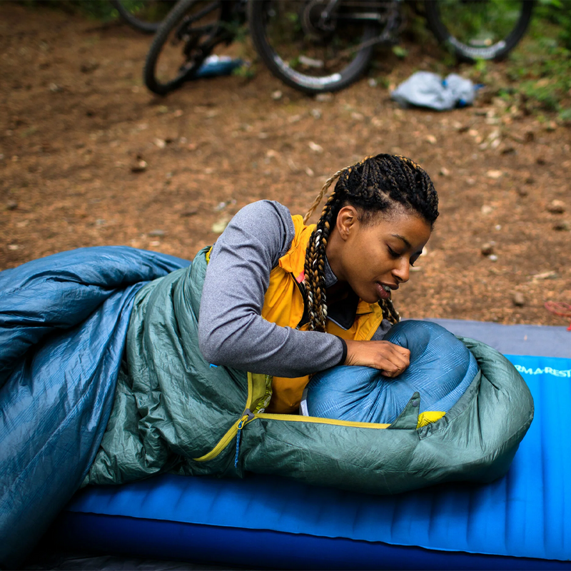 Airhead Down - Large, Therm-a-Rest Airhead Down large with camper