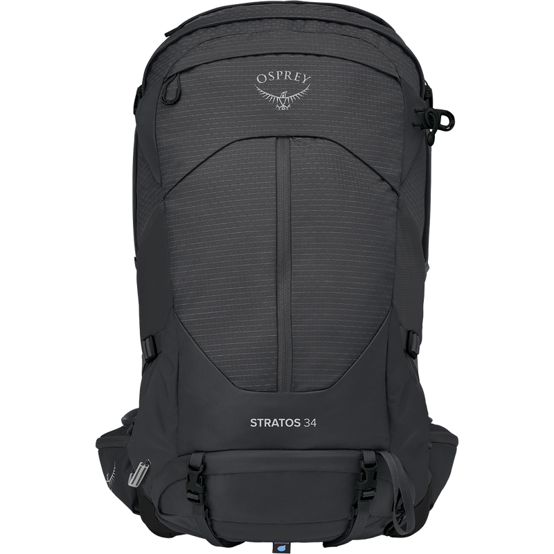 Stratos 34, Osprey Stratos 34 in Tunnel Vision Grey front