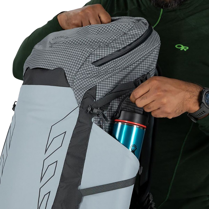 Talon Pro 30, Osprey Talon Pro 30 in Silver Lining side pocket