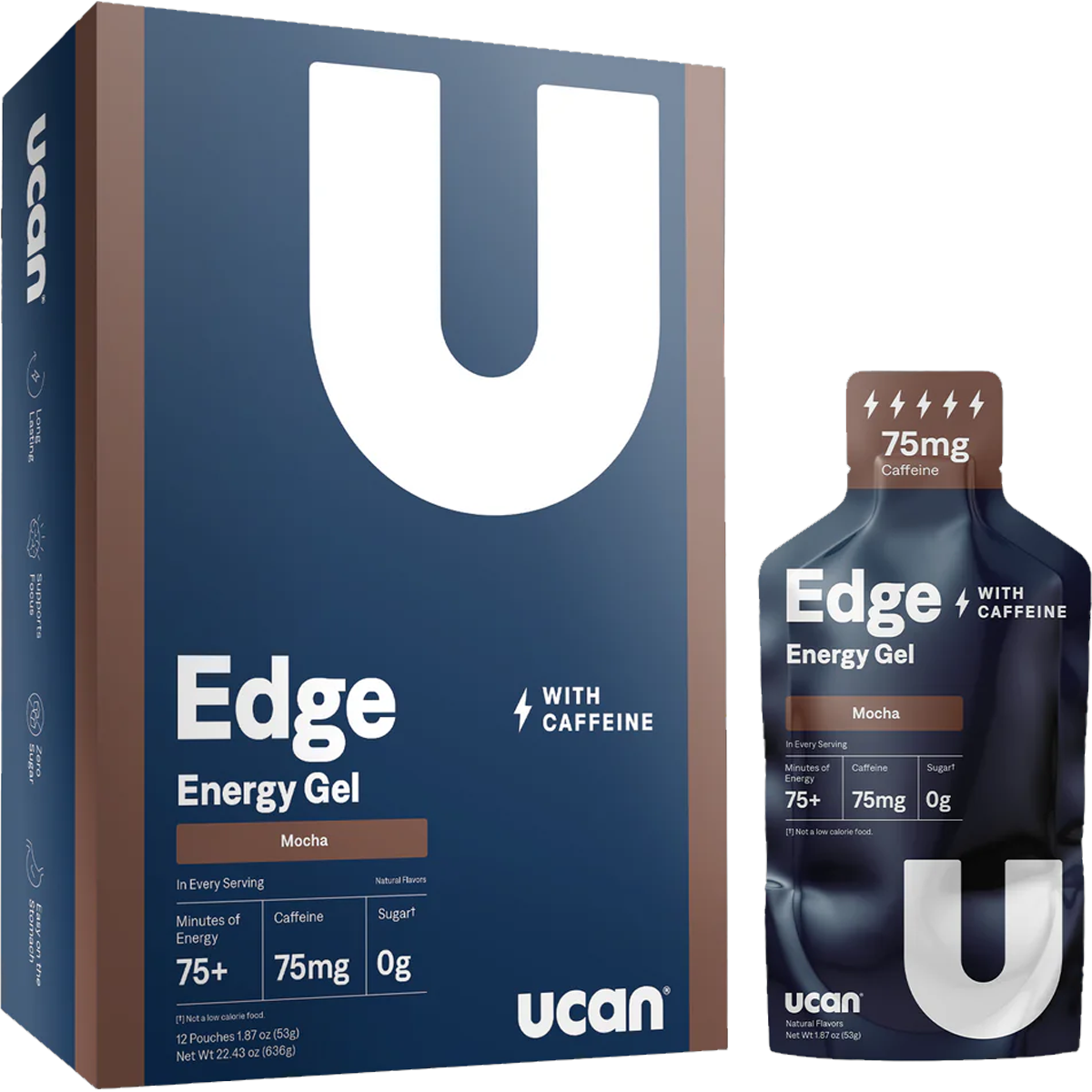 Edge Energy Gel Plus Caffeine – Sports Basement