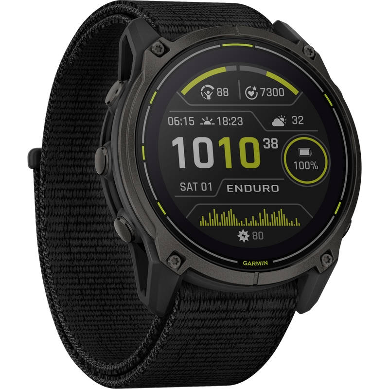 Enduro 3, Garmin Enduro 3 3/4 view