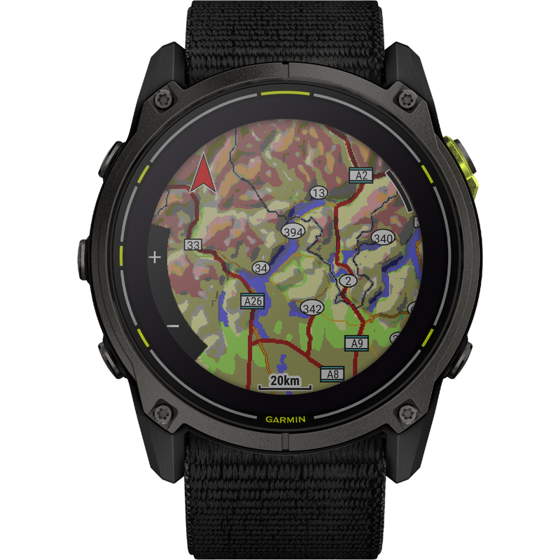 Enduro 3, Garmin Enduro 3 Map