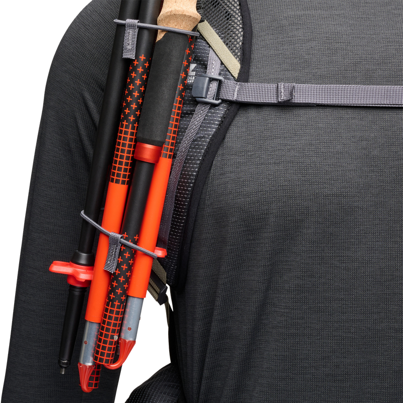 Trail Vista 28 Backpack, Black Diamond Trail Vista 28 Backpack z pole carry