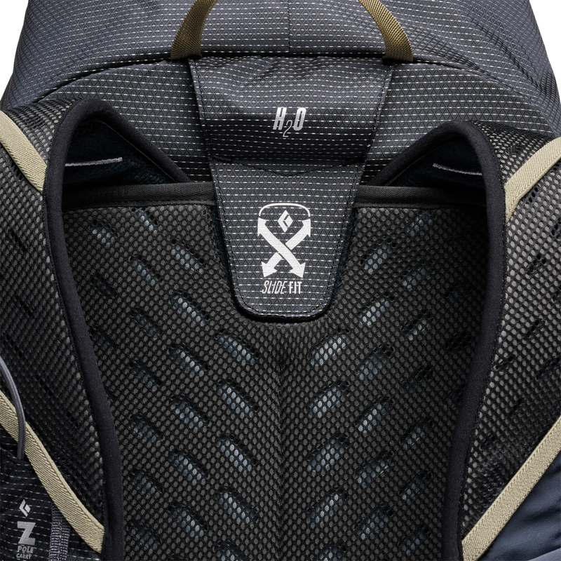 Trail Vista 28 Backpack, Black Diamond Trail Vista 28 Backpack slide fit