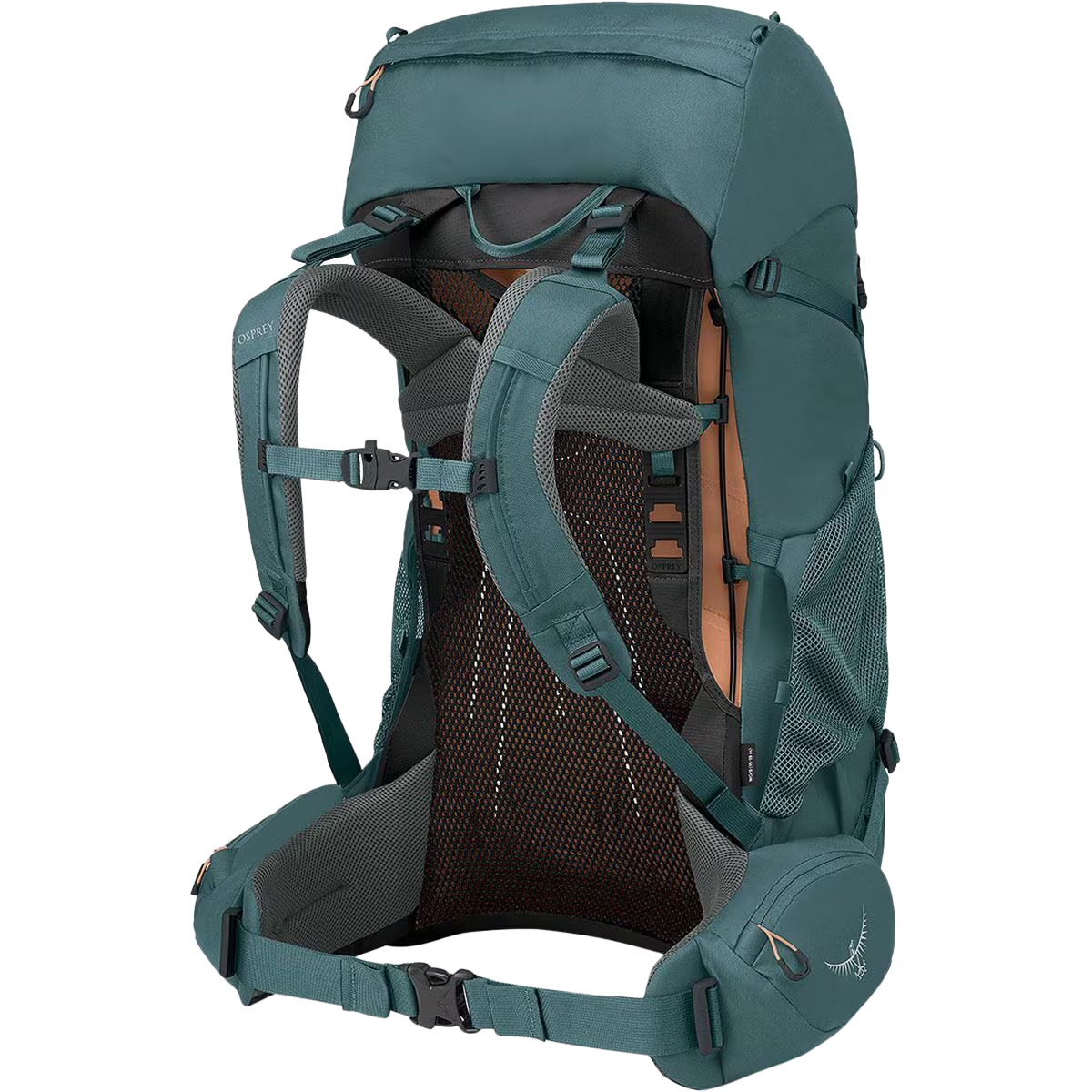 Osprey Renn 50 - Women's Cascade Blue / Melon Orange Osprey Renn 50 - Women's Cascade Blue / Melon Orange