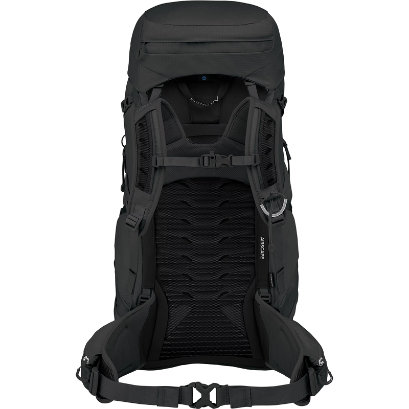 Women's Tempest 44, Osprey Women's Tempest 44 in Black/Coal Grey harness and hipbelt