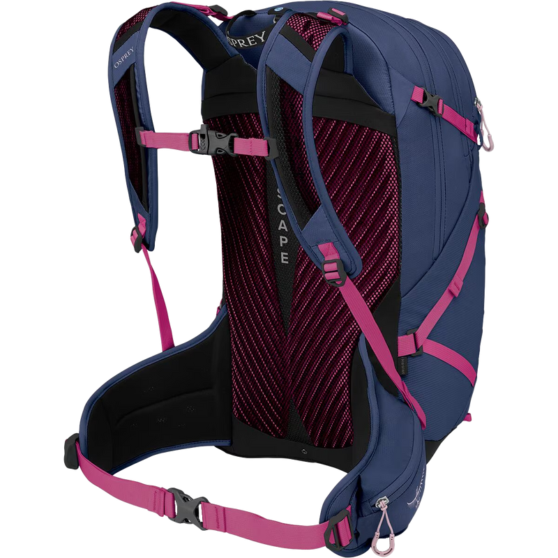 Sportlite 25, Osprey Sportlite 25 in Alkaline/Hotspot Pink harness and hipbelt