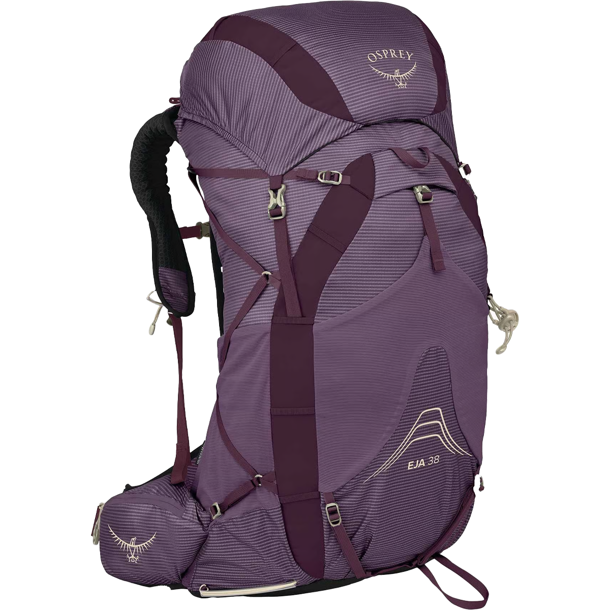 osprey 38 backpack Kyte 38L Women's Backpacking with Hipbelt, Black, WXS/S : Sports & Outdoors such as space for a hydration pouch and a zippered top pocket for personal items Women's Eja 38 Sports