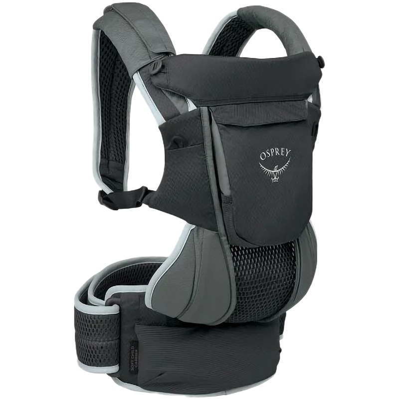 Osprey Poco Soft Child Carrier in Black front left