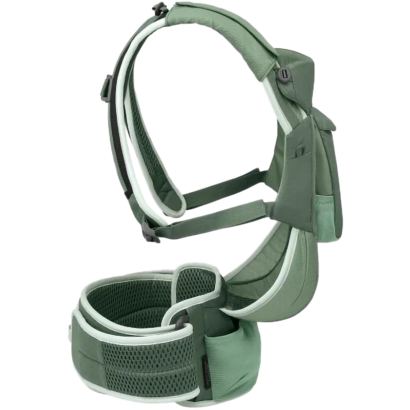 Poco Soft Child Carrier, Osprey Poco Soft Child Carrier in Koseret Green left side