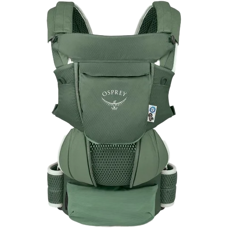 Poco Soft Child Carrier, Osprey Poco Soft Child Carrier in Koseret Green front