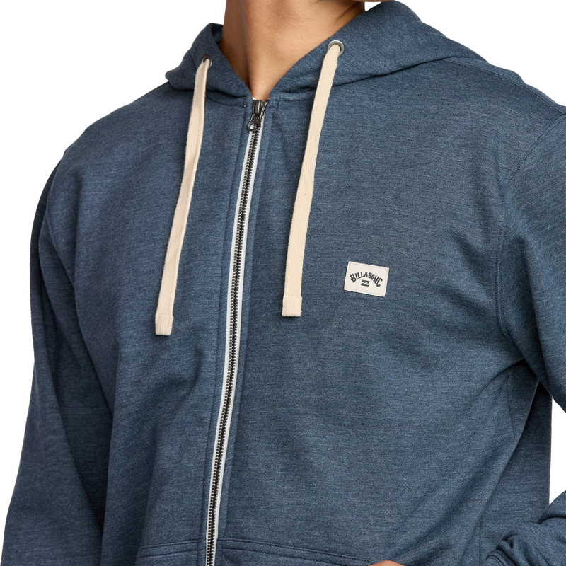 Men's All Day Zip, Billabong Men's All Day Zip Draw Cord
