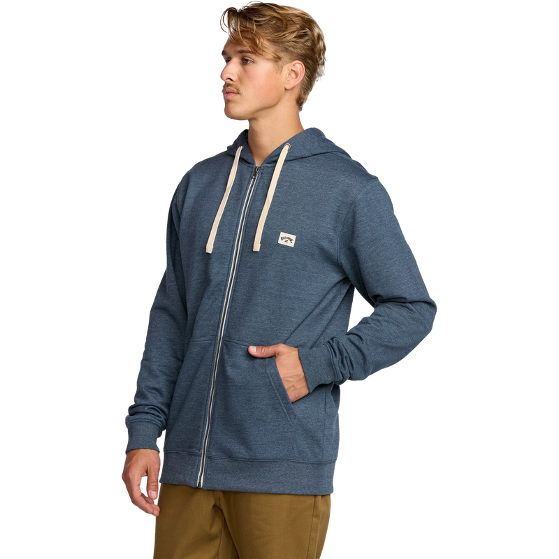 Men's All Day Zip, Billabong Men's All Day Zip 3/4 Front