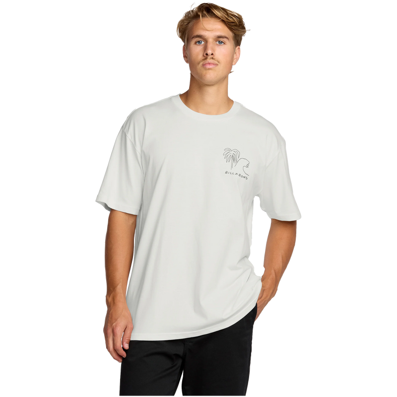 Men's Scenes Regular Short Sleeve, Billabong Men's Scenes Regular Short Sleeve Front on Model