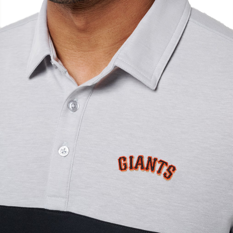 Men's Giants Home Run Leader Polo, TravisMathew Men's Giants Home Run Leader Polo Chest Logo