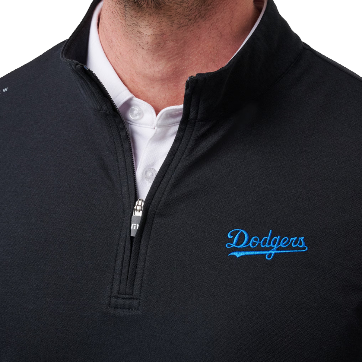 Men's Dodgers Time to Tailgate 1/4 Zip alternate view