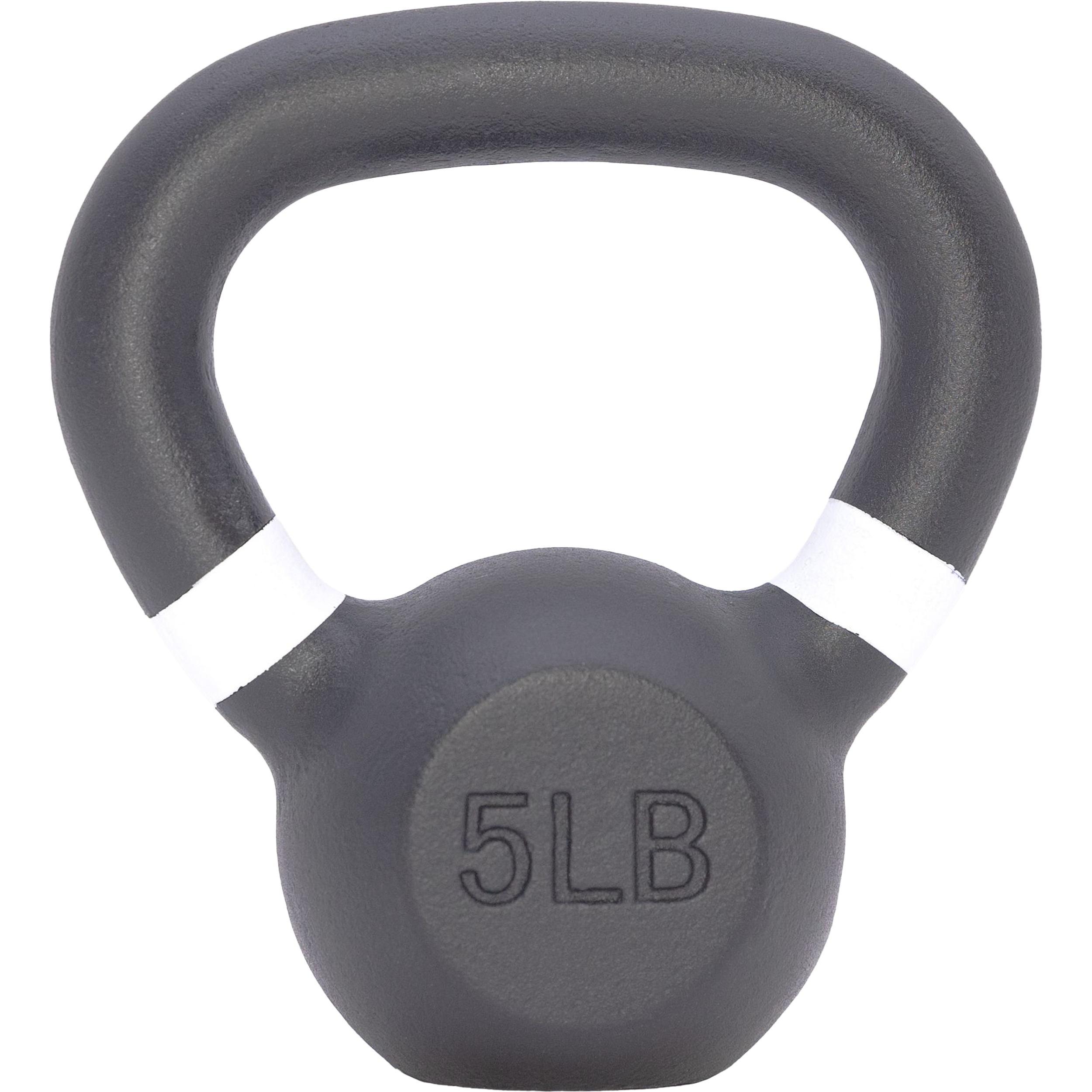 Kettlebell 5 Lb (environ 2,27 Kg) - Noir - Plastique/PVC - Fitness Et Musculation