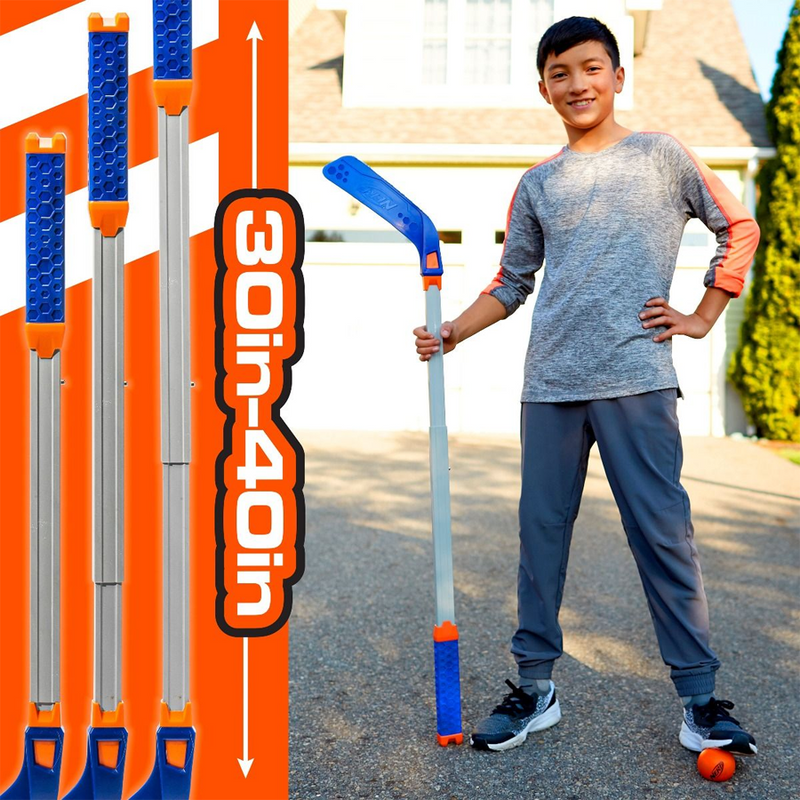 Nerf Flex Play Hockey Set, Franklin Sports Nerf Flex Play Hockey Set Lifestyle