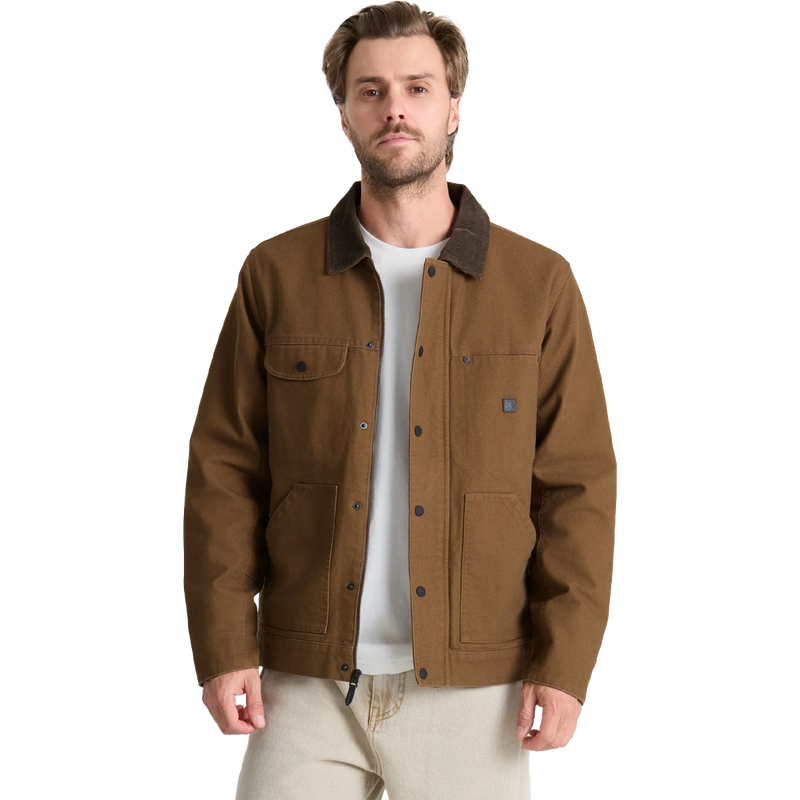 Open Roads Waxed Jacket, Roark Men's Open Roads Waxed Jacket Front