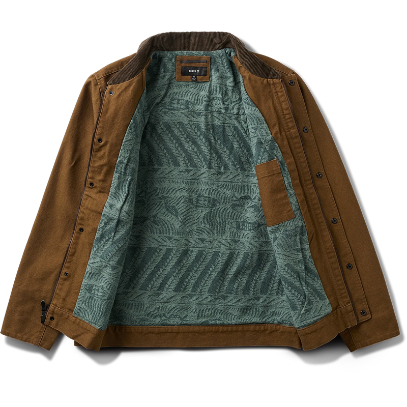 Open Roads Waxed Jacket, Roark Men's Open Roads Waxed Jacket Lining