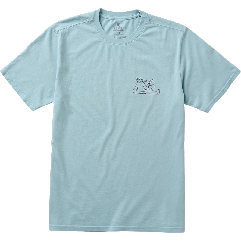 Men's Unhustle Mountain Tee, Roark Men's Unhustle Mountain Tee Front