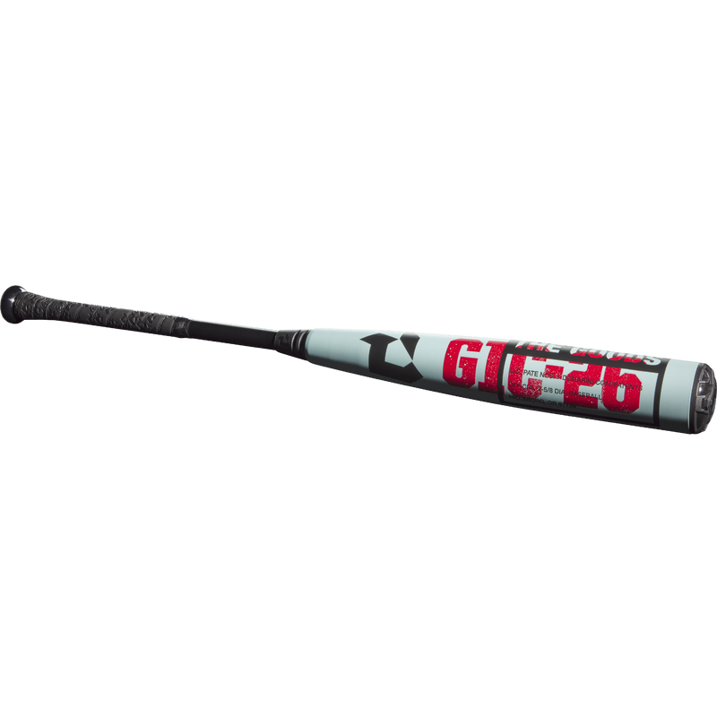 The Goods -3 BBCOR 2026, DeMarini The Goods -3 BBCOR 2026 in Tiffany/Red/Black model