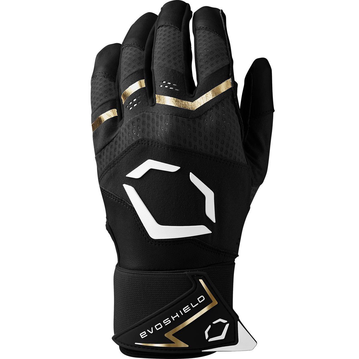 Youth Carbyne Batting Glove with Wrist Wrap alternate view