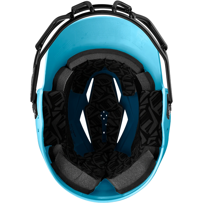 XVT 2.0 Matte Fastpitch Batting Helmet, EvoShield XVT 2.0 Matte Fastpitch Batting Helmet in 08 Victory Blue bottom