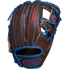 Dark Brown/Royal Blue/Red