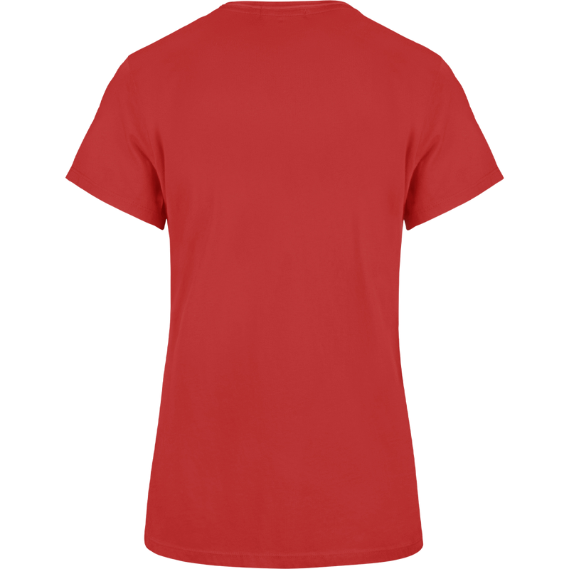Women's 49ers Comeback Frankie Tee, 47 Brand Women's Comeback Frankie Tee back