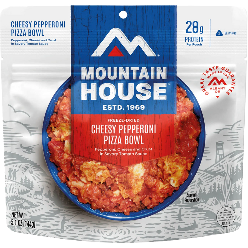 Cheesy Pepperoni Pizza Bowl, Featured Image