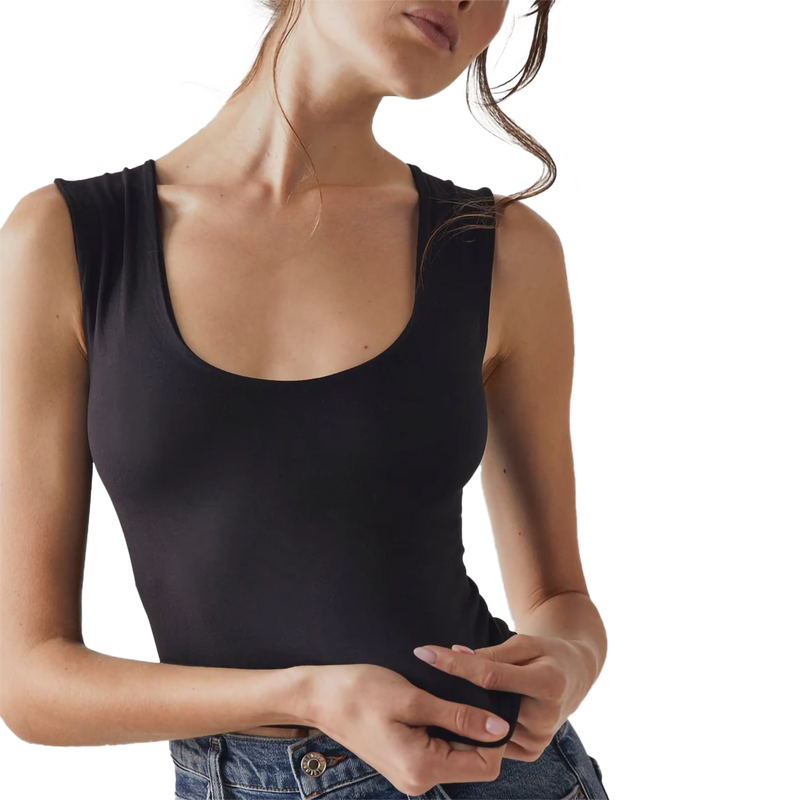 Women's Clean Lines Muscle Cami, Featured Image