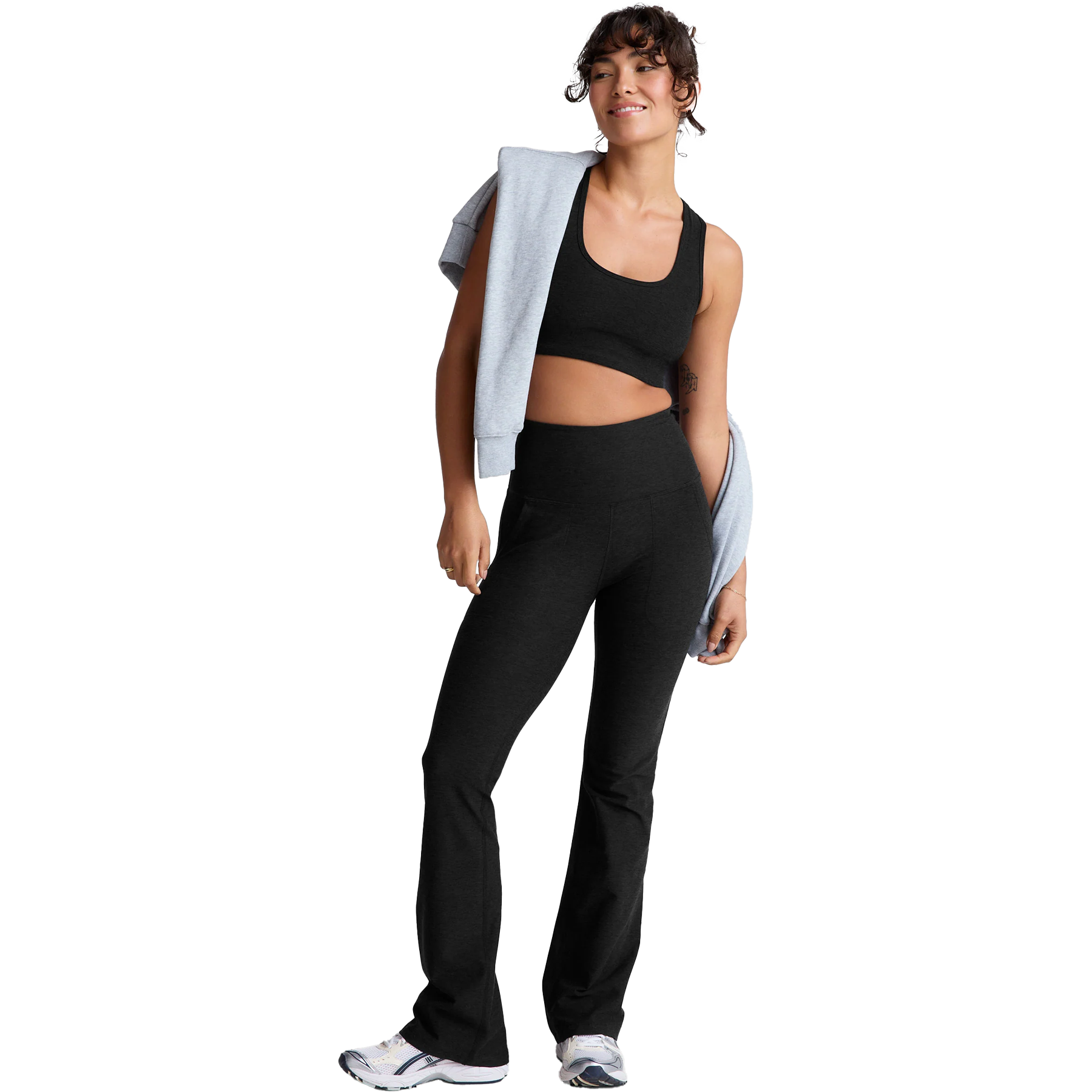 Women's Spacedye High Waisted Practice Pocket Pant alternate view