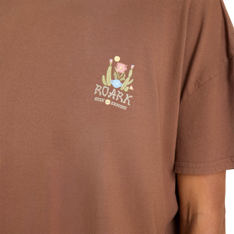 Women's Garden Seek Boxy Crop, Women's Garden Seek Boxy Crop Front Logo