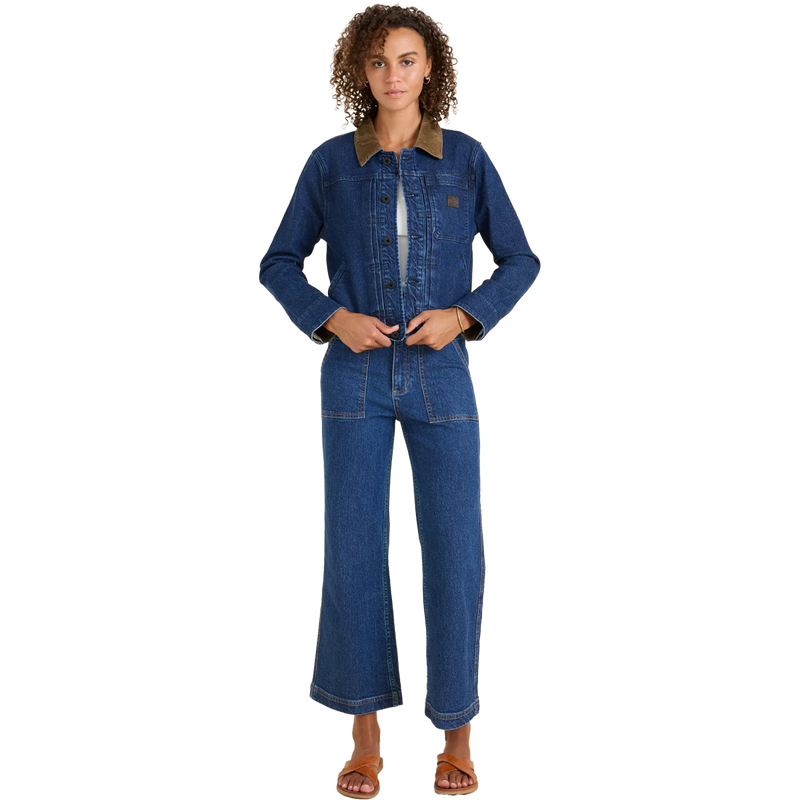 Women's Open Roads Denim Jacket, Roark Women's Open Roads Denim Jacket Front