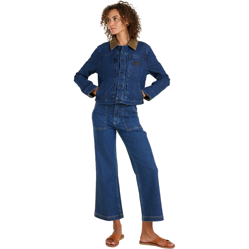 Women's Open Roads Denim Jacket, Roark Women's Open Roads Denim Jacket Closed
