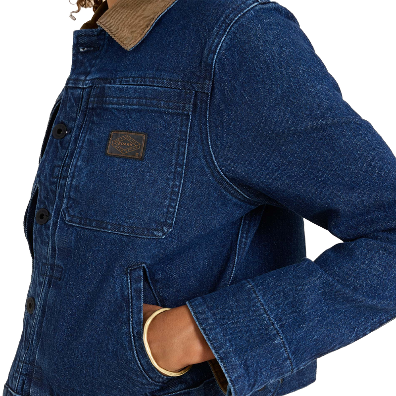 Women's Open Roads Denim Jacket, Roark Women's Open Roads Denim Jacket Side