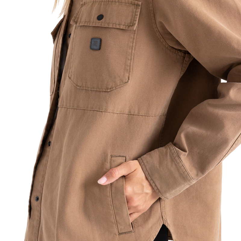 Women's Hebrides Unlined Jacket, Roark Women's Hebrides Unlined Jacket Side