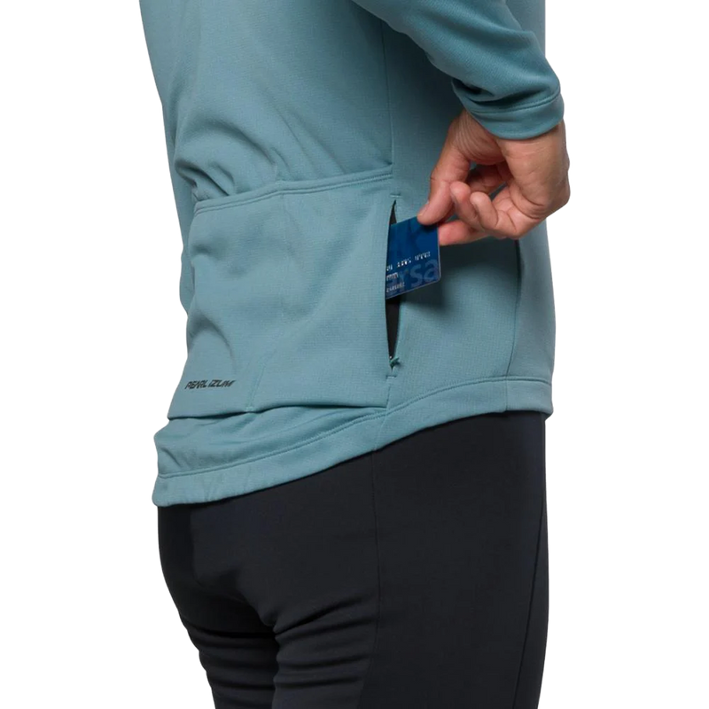Men's Attack Thermal Jersey, Pearl Izumi Men's Attack Thermal Jersey back side zip