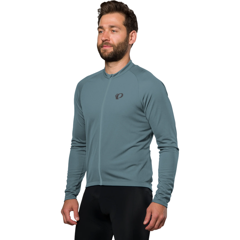 Men's Quest Long Sleeve Jersey, Pearl Izumi Men's Quest Long Sleeve Jersey 3/4 Front