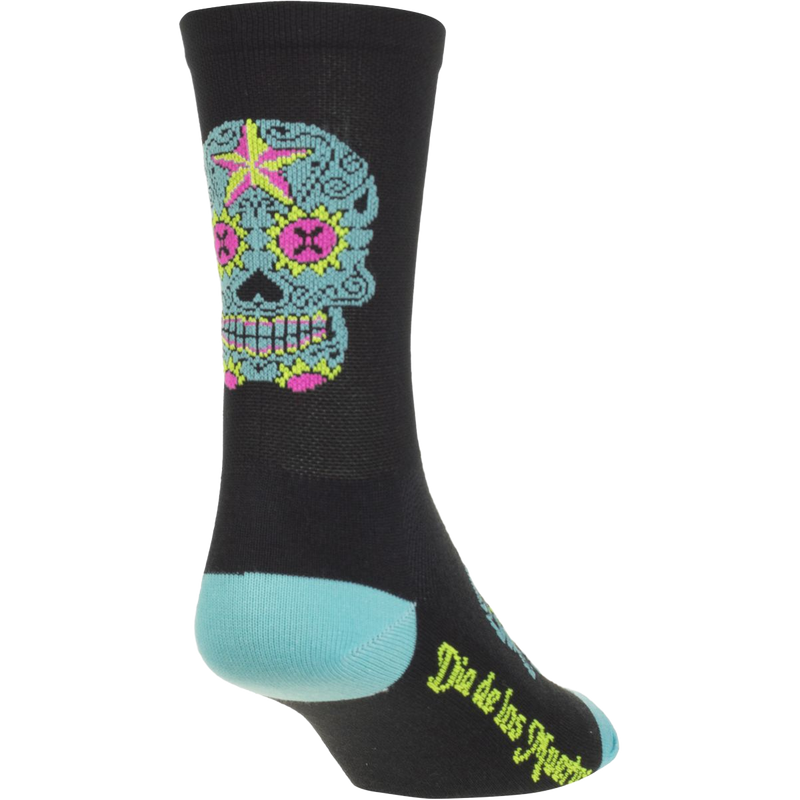 Aireator 6" Sugar Skull, DeFeet Aireator 6" Sugar Skull Back